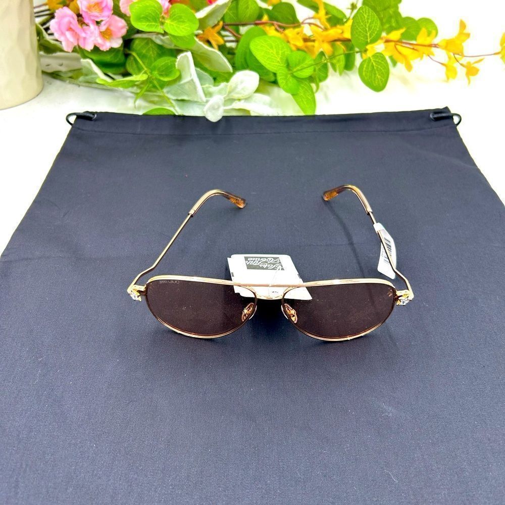 Women’s Jimmy Choo, aviator, sunglasses made in Italy